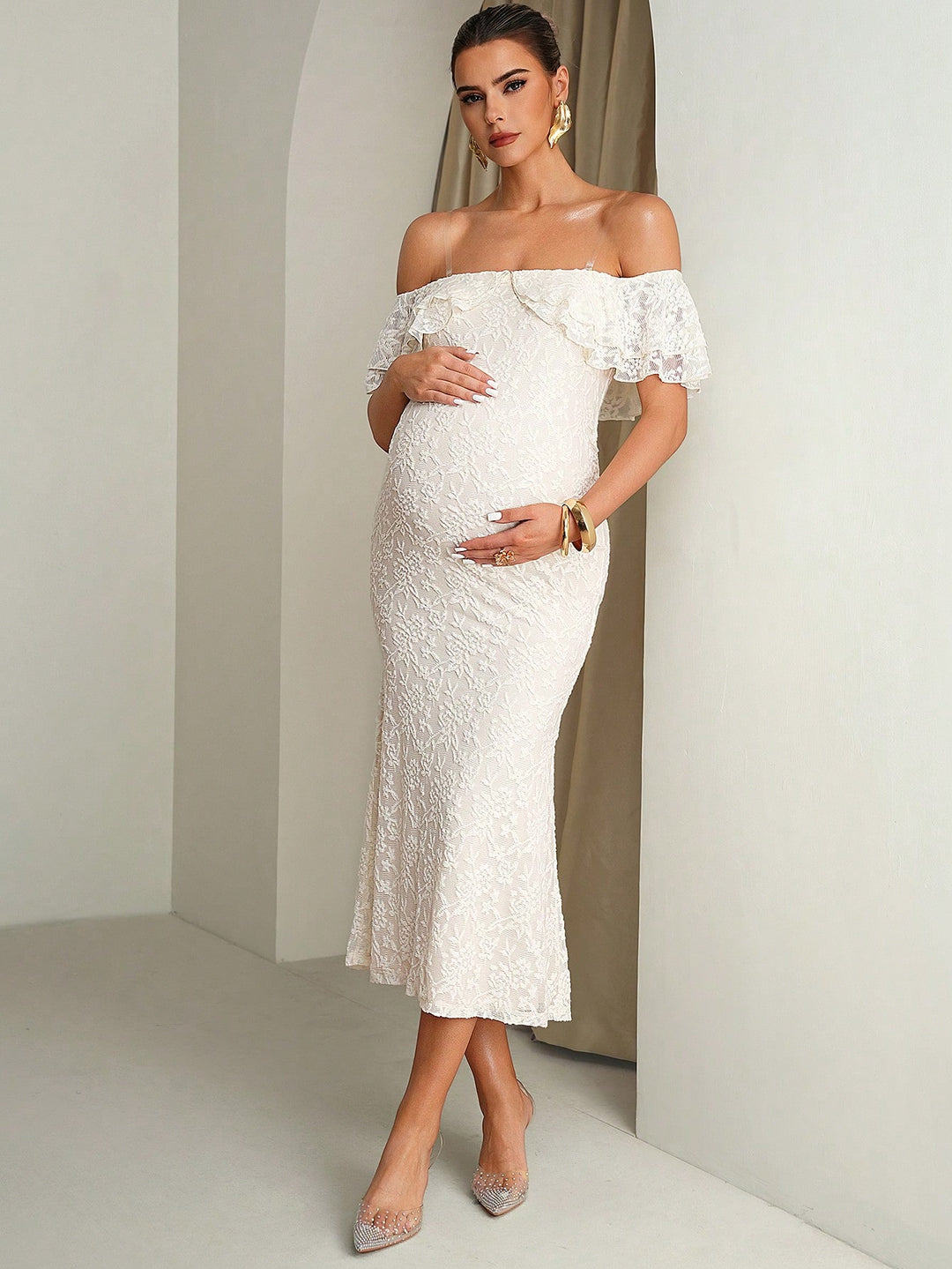 Rochie SHEIN, alb