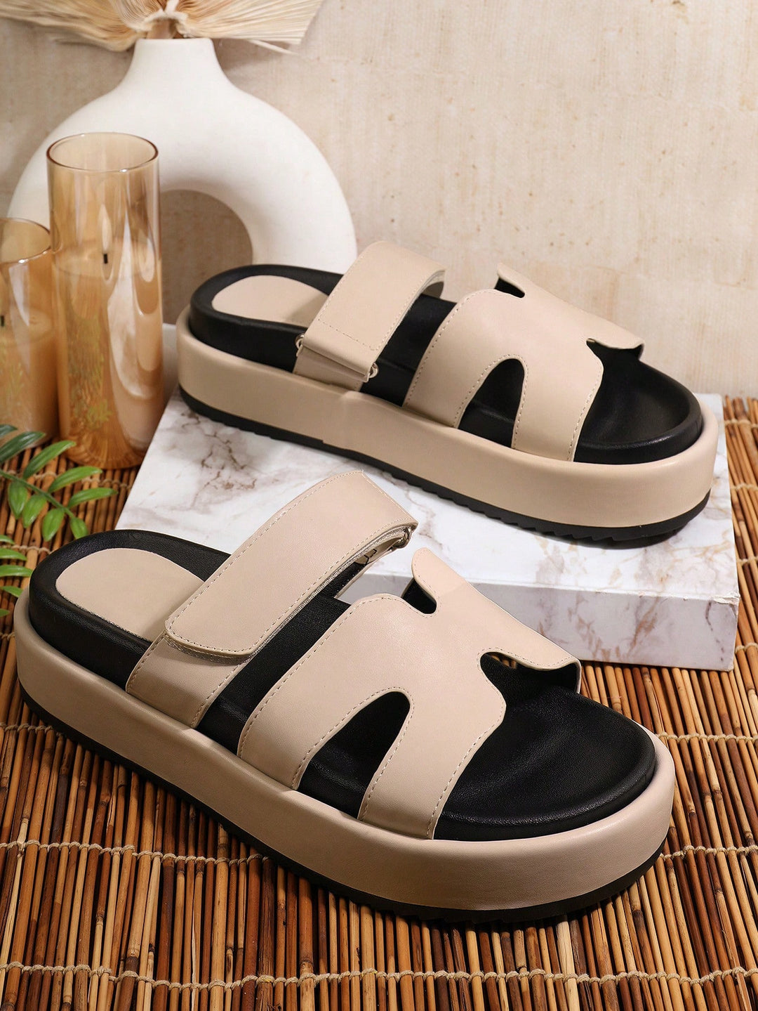 Sandale SHEIN, bej