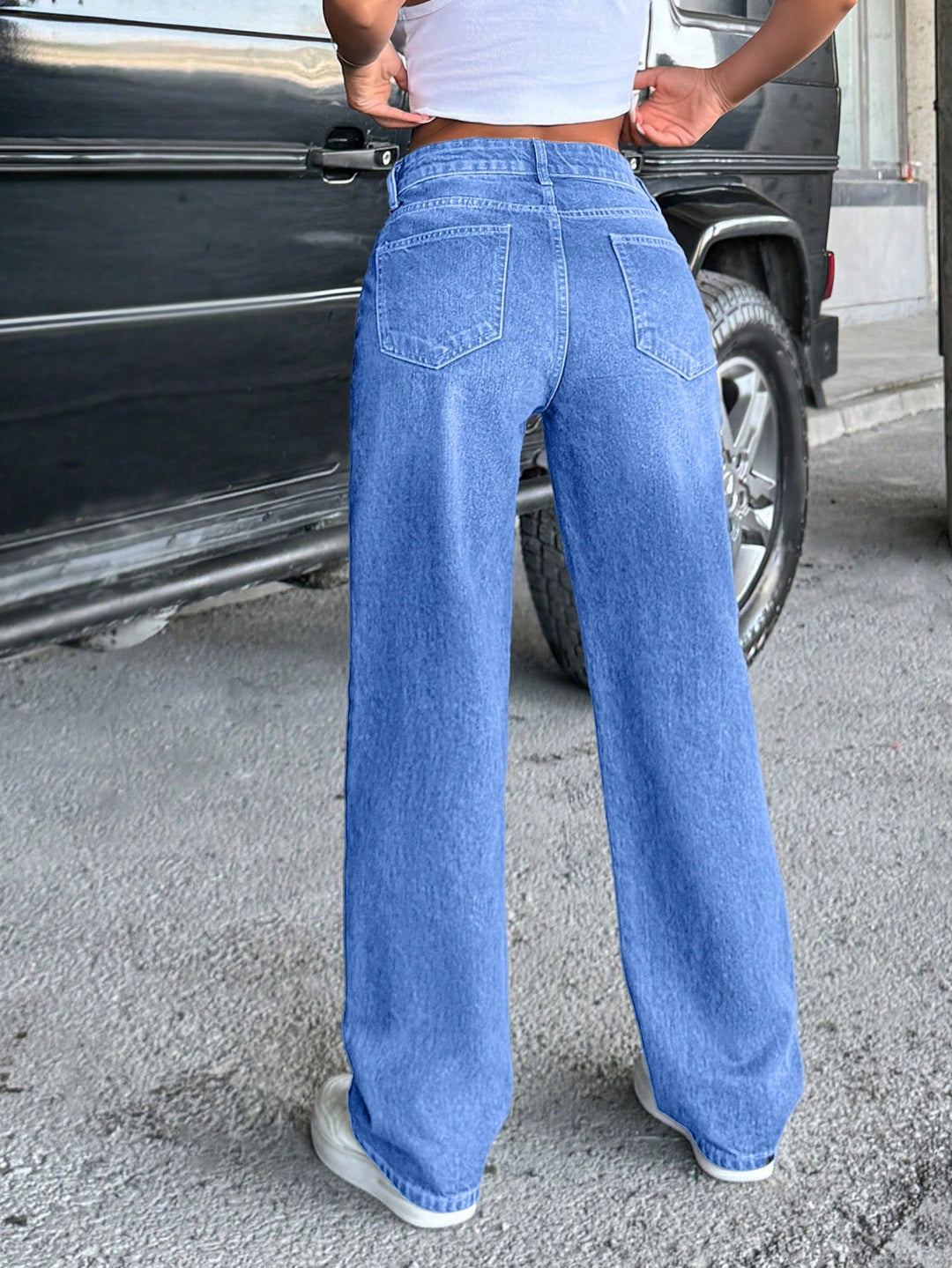 Jeans SHEIN, albastru