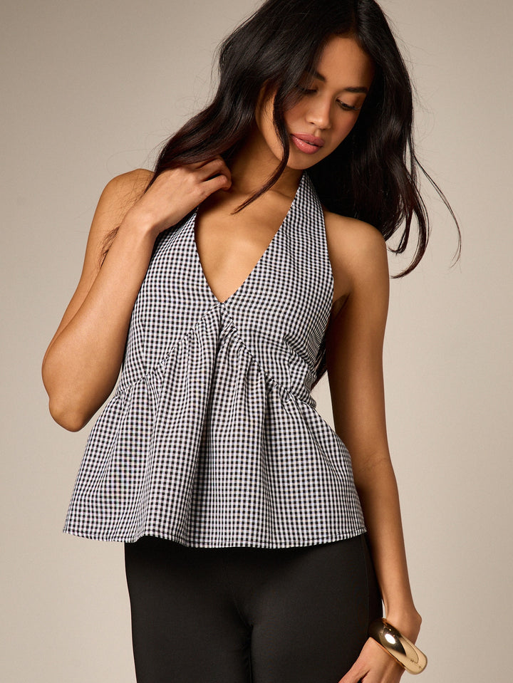 Top SHEIN, negru