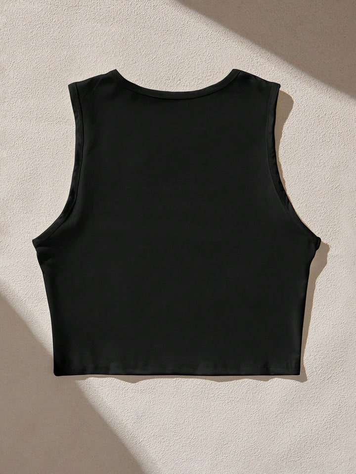 Top SHEIN, negru