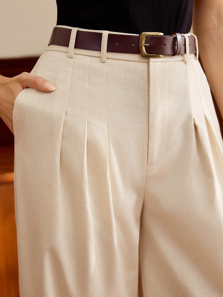Pantaloni SHEIN, portocaliu