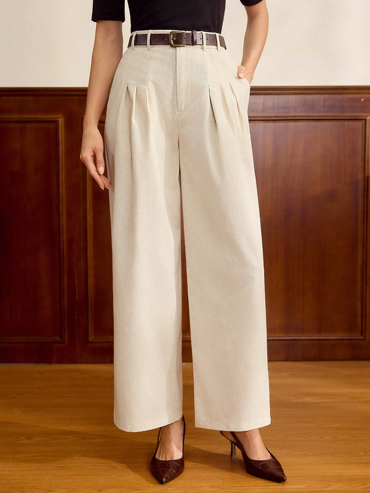 Pantaloni SHEIN, portocaliu