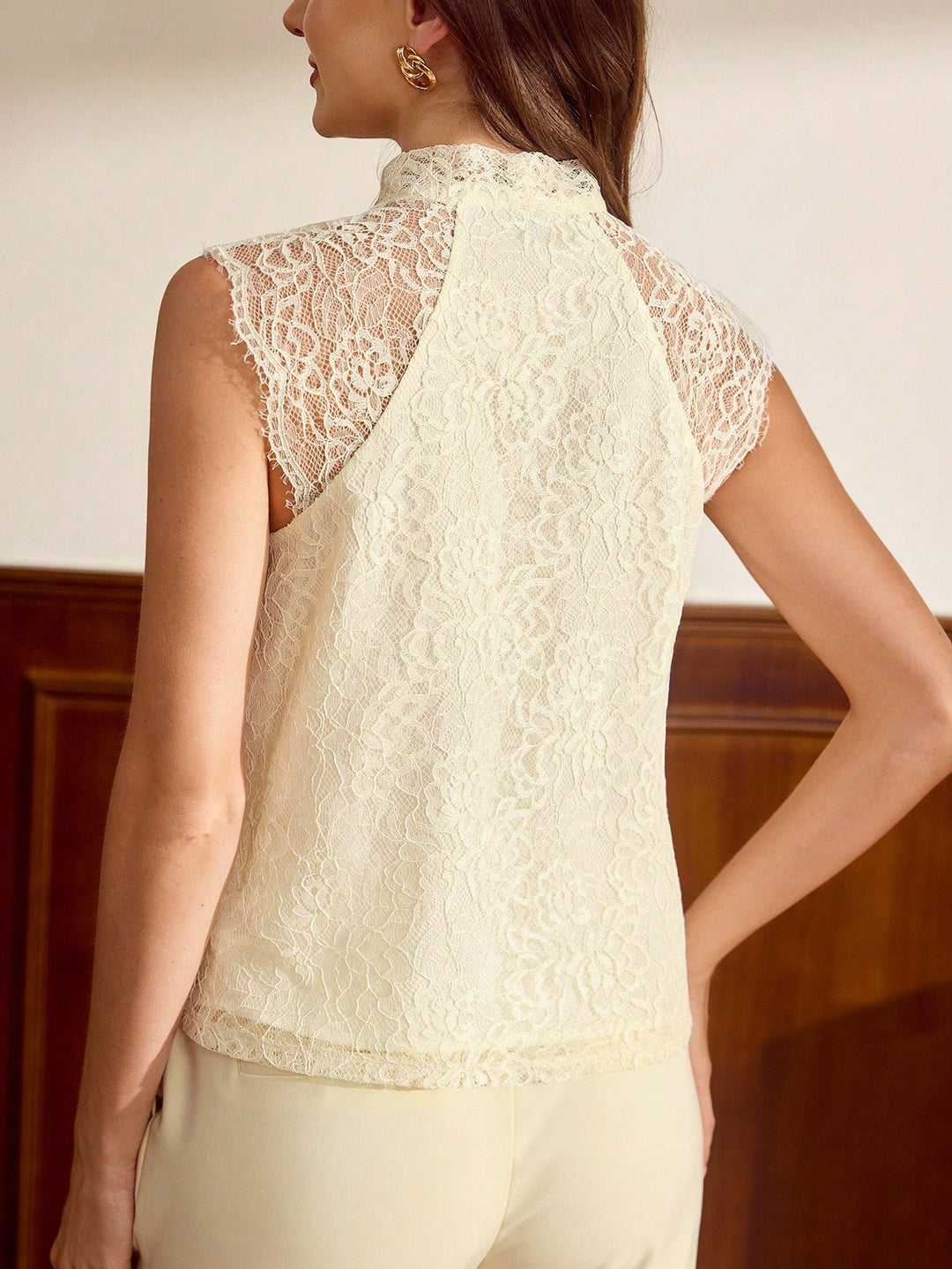 Top SHEIN, portocaliu