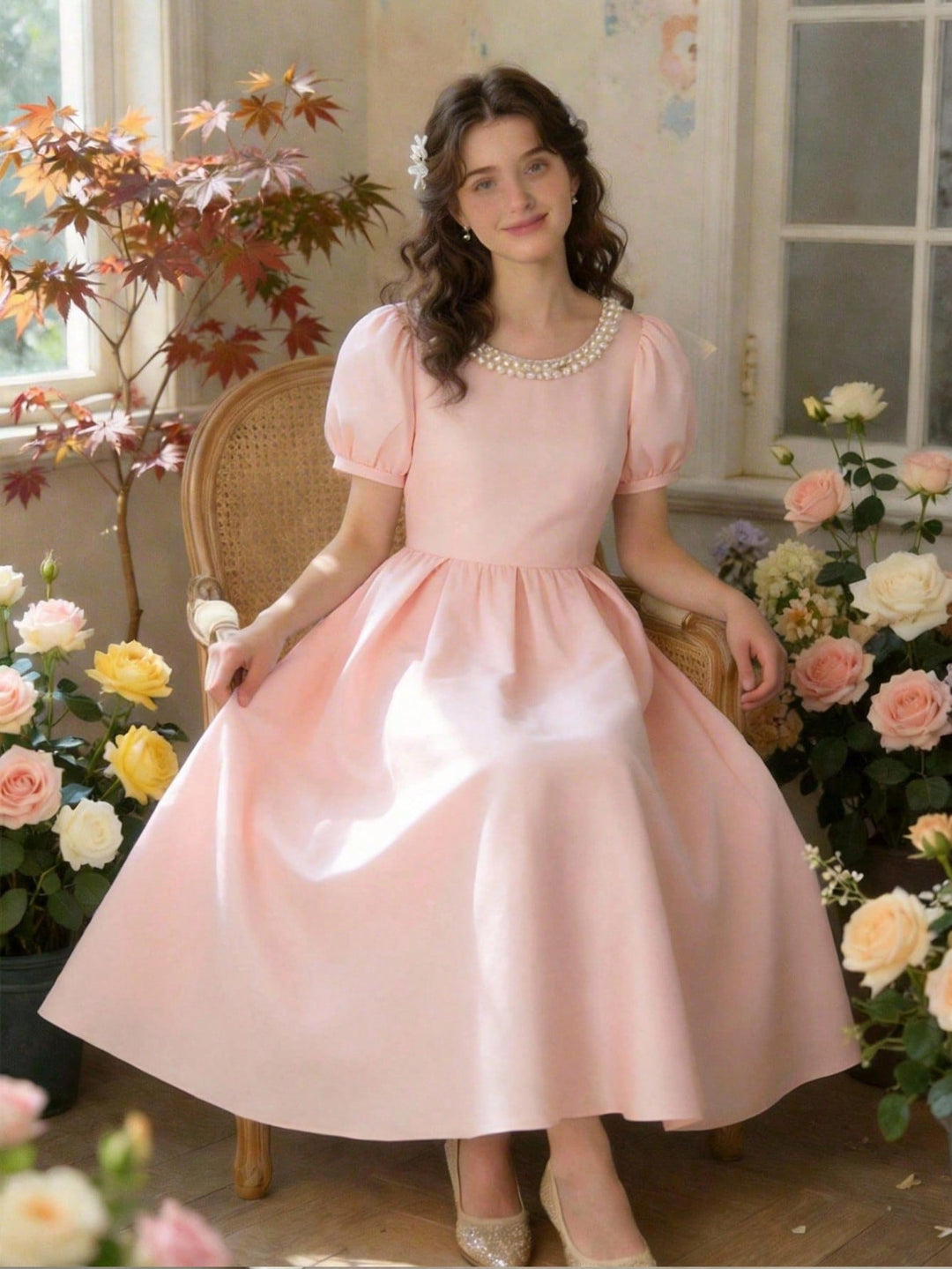 Rochie SHEIN, bej