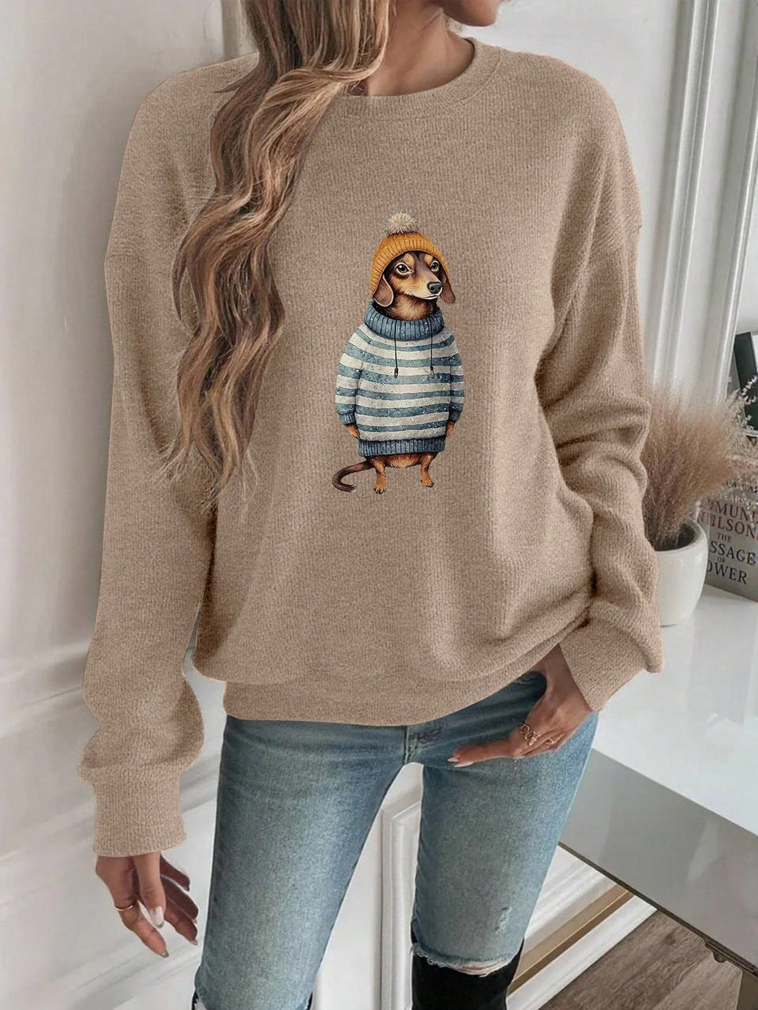 Tricou SHEIN, bej