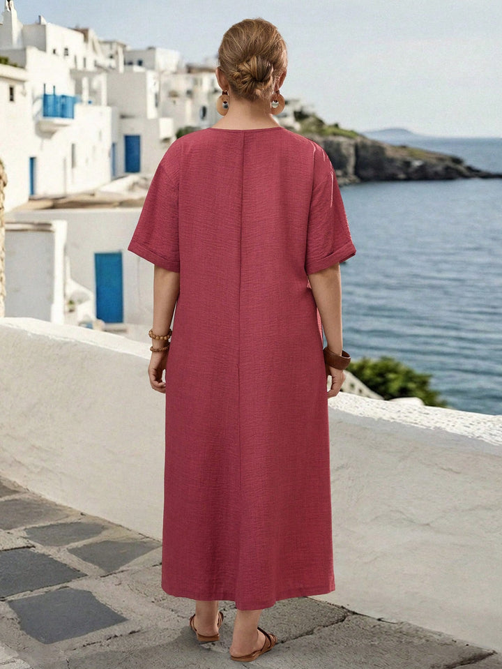 Rochie SHEIN, maro