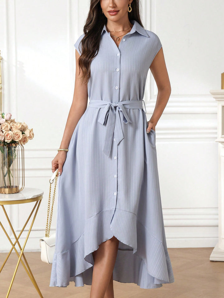 Rochie maxi SHEIN, albastru
