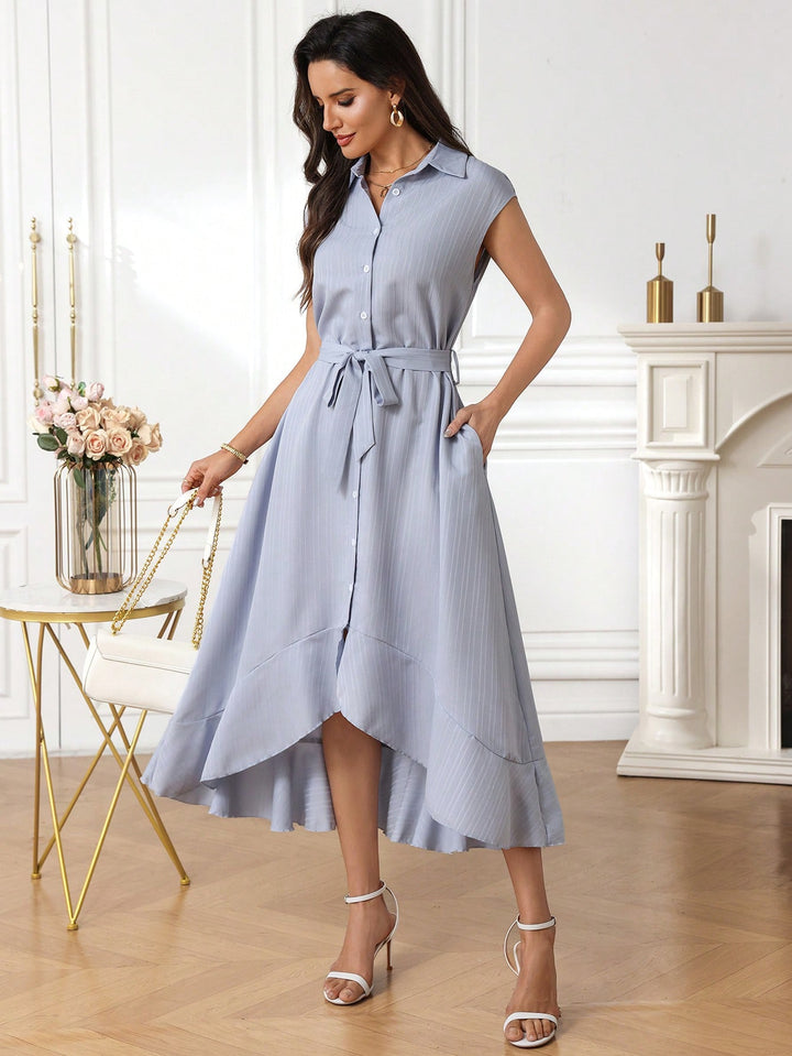 Rochie maxi SHEIN, albastru