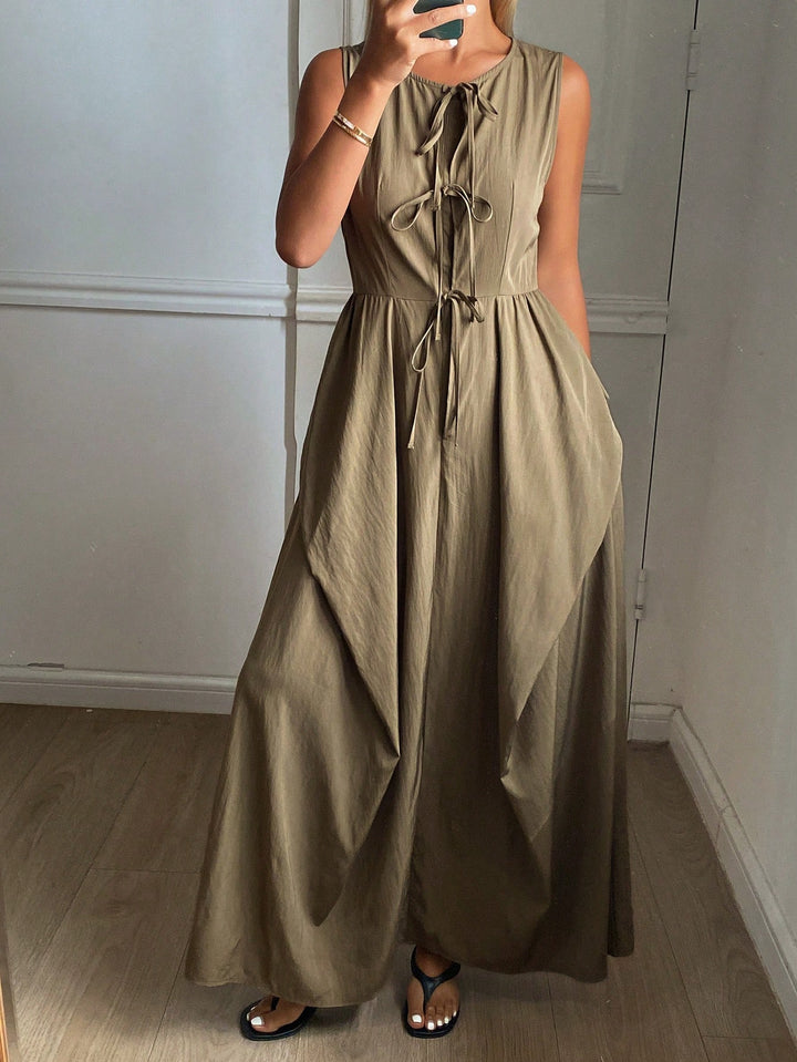 Rochie midi SHEIN, verde