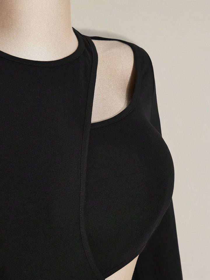 Tricou SHEIN, negru