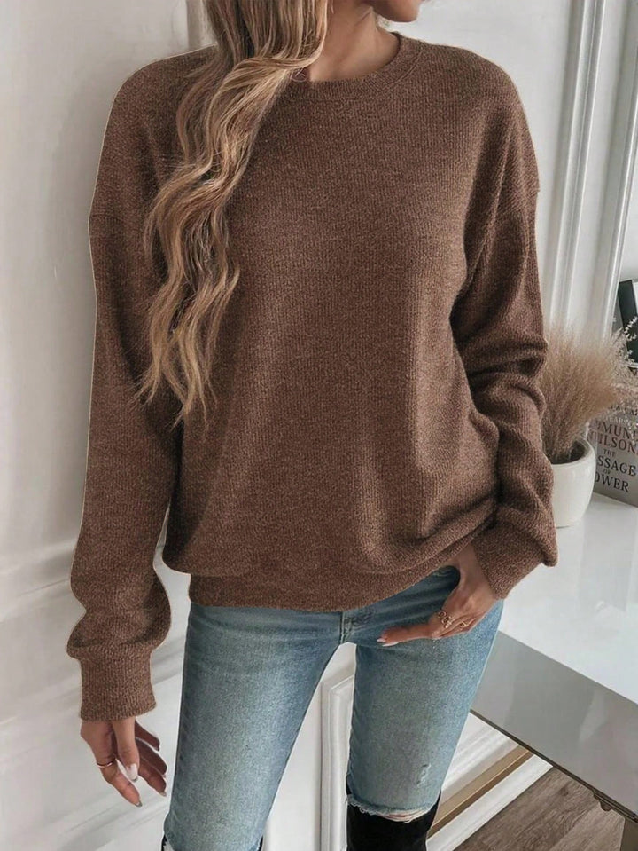 Pulover SHEIN, maro