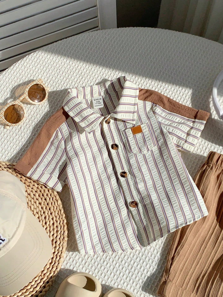 Tricou pentru copii SHEIN, portocaliu