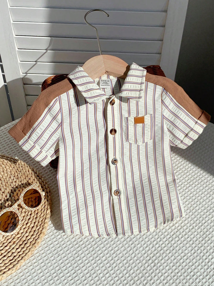 Tricou pentru copii SHEIN, portocaliu