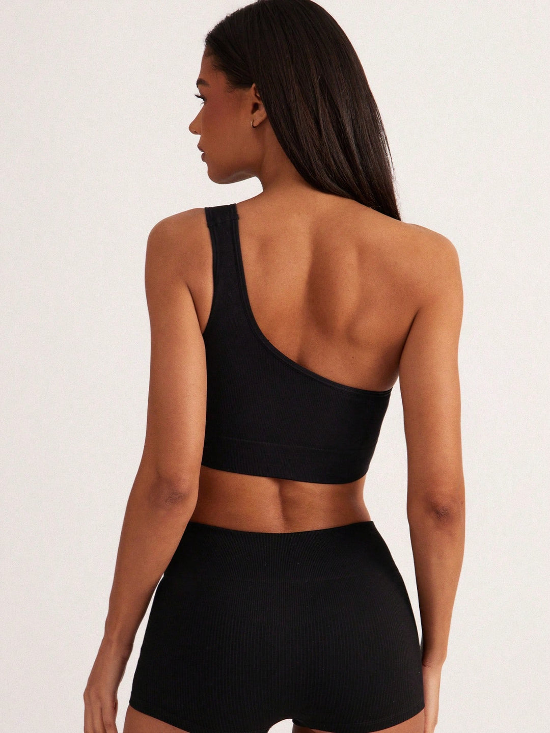 Bustieră sport SHEIN, negru