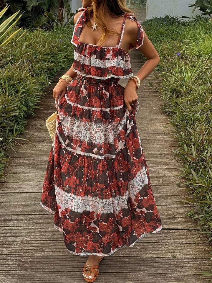 Rochie midi SHEIN, vișiniu