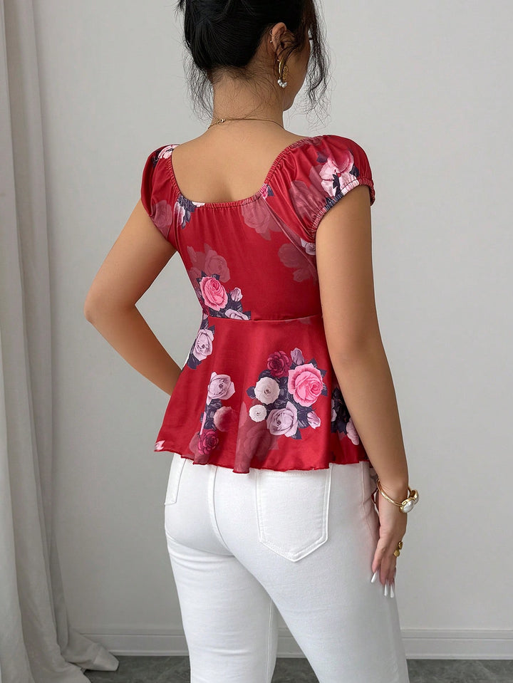 Tricou SHEIN, roșu