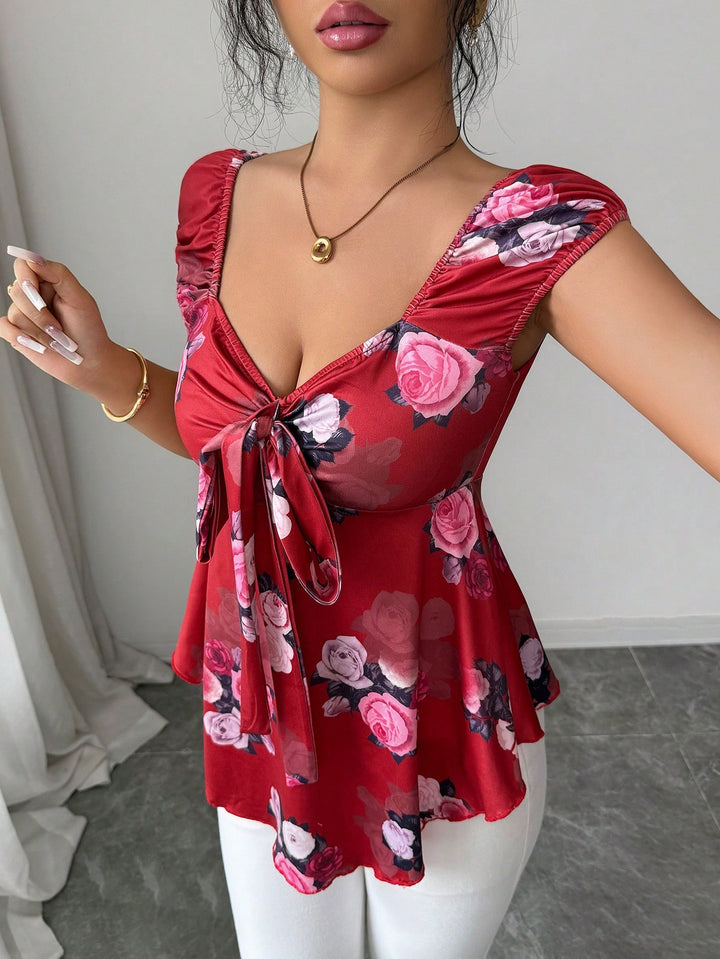 Tricou SHEIN, roșu