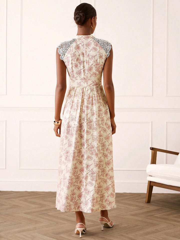 Rochie maxi SHEIN, mix culori