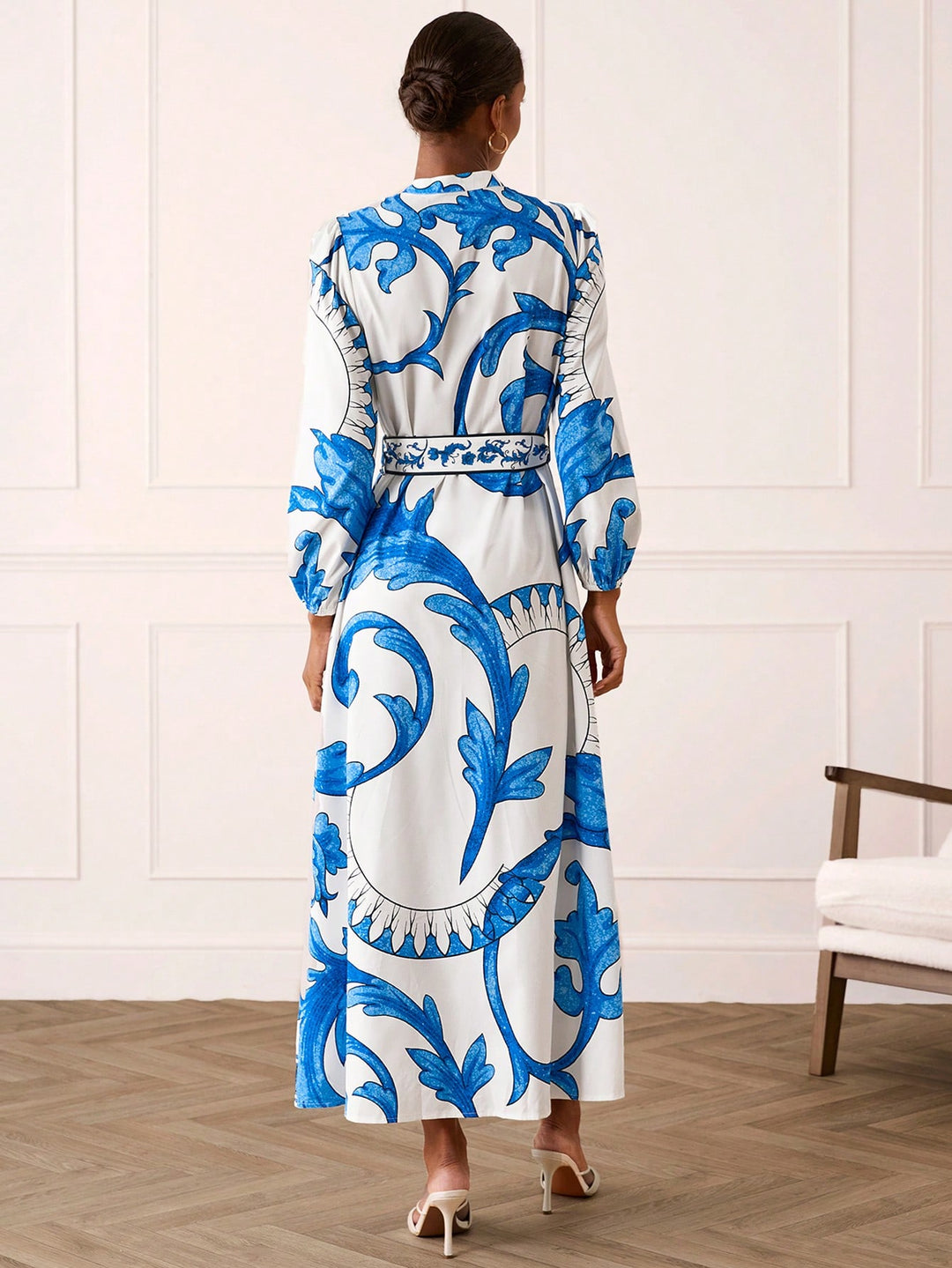 Rochie maxi SHEIN, mix culori