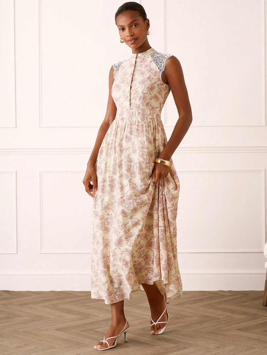 Rochie maxi SHEIN, mix culori