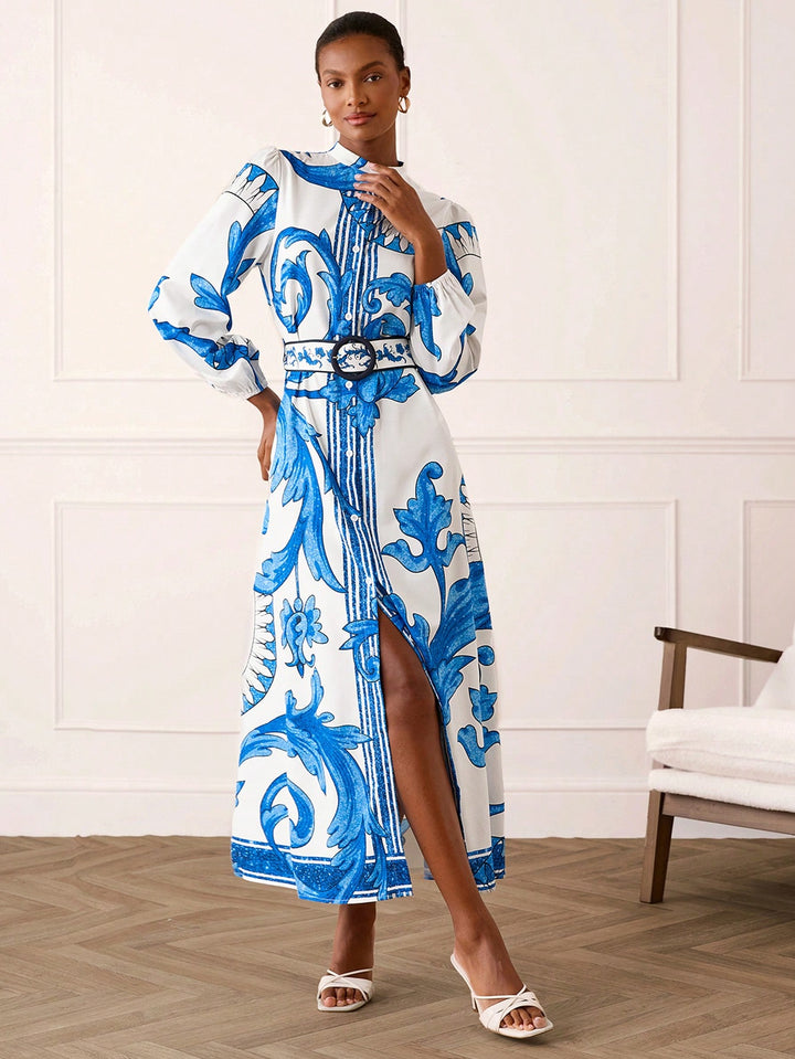 Rochie maxi SHEIN, mix culori