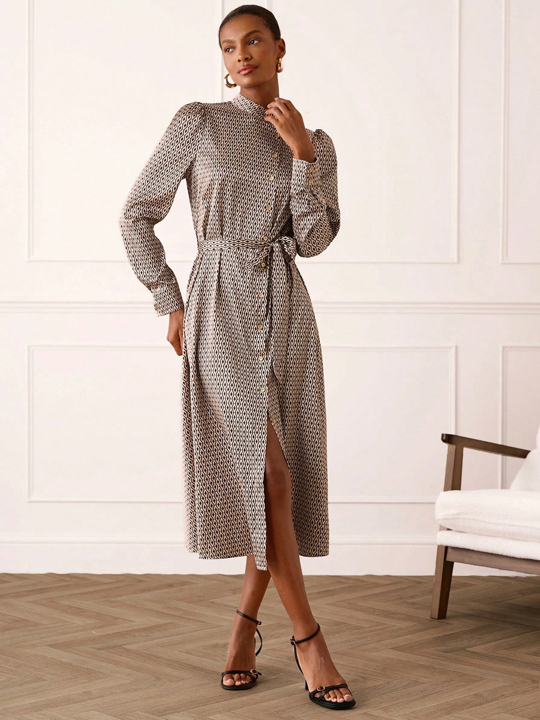SHEIN Maxi Dress, Colour Block