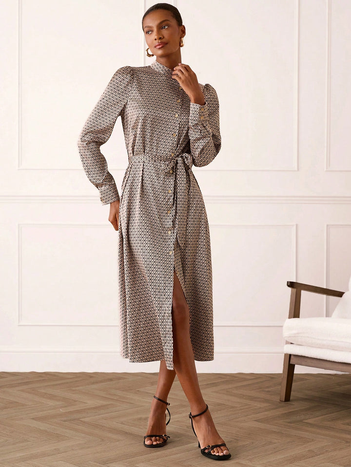 SHEIN Maxi Dress, Colour Block