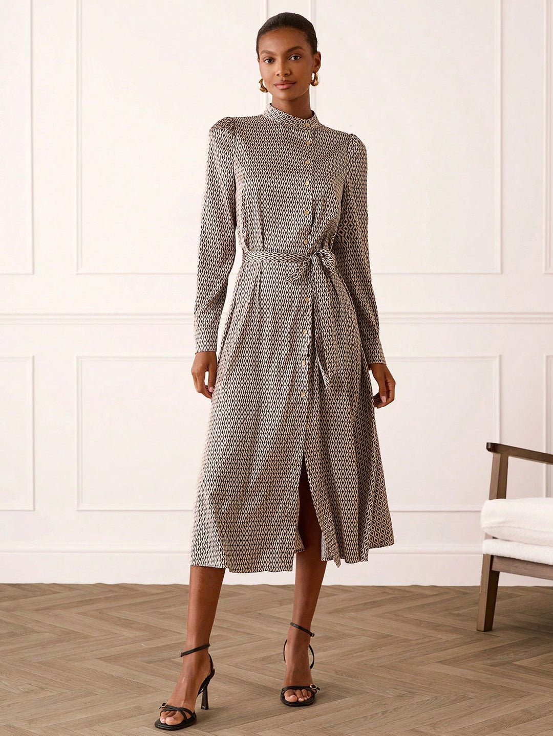 SHEIN Maxi Dress, Colour Block