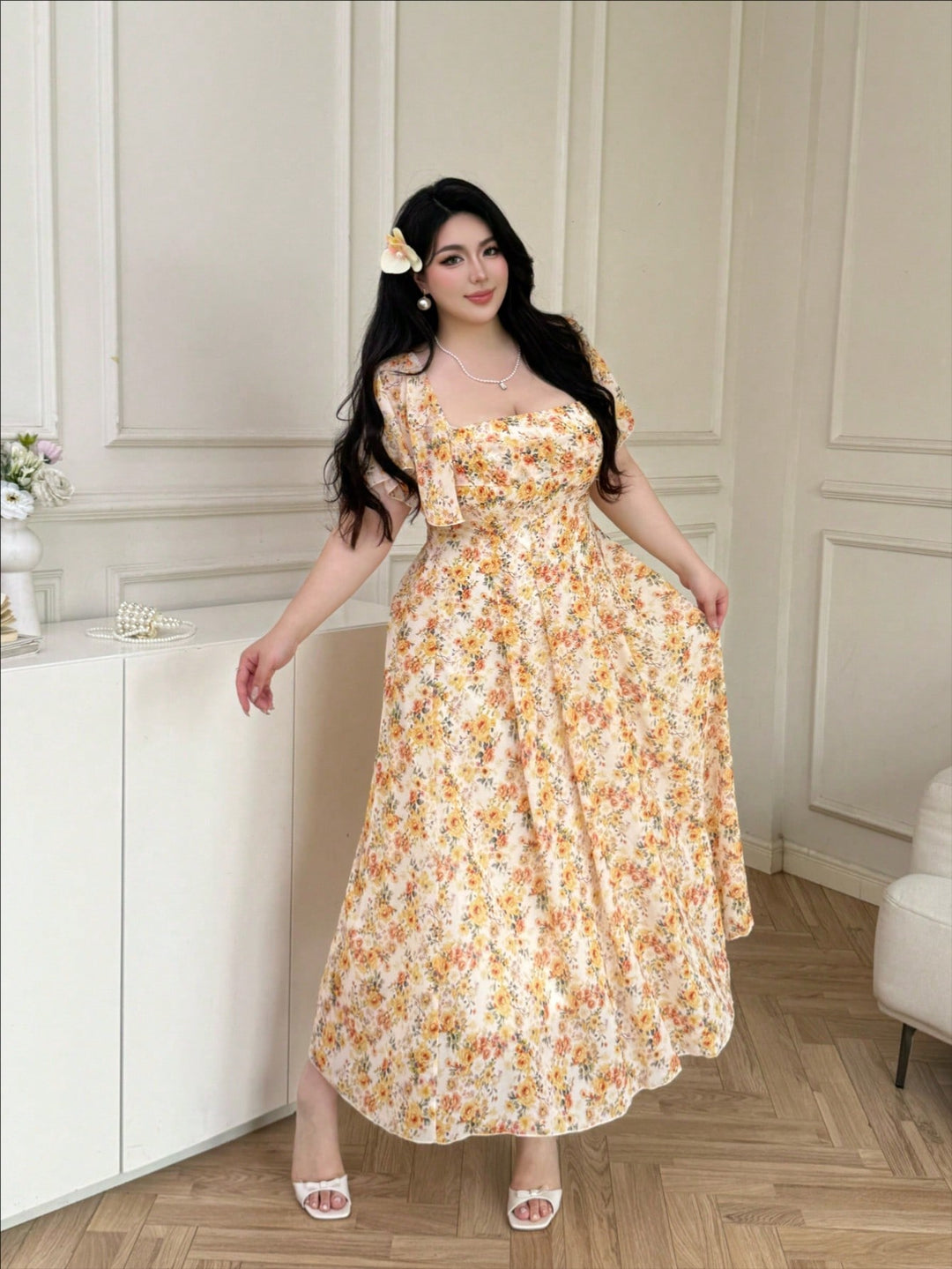 Rochie SHEIN, galben