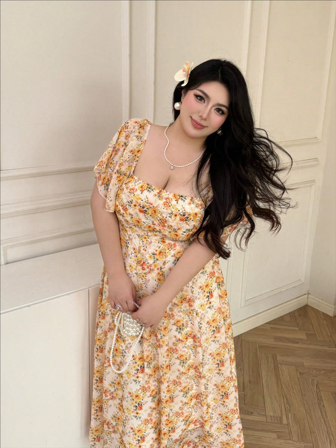 Rochie SHEIN, galben