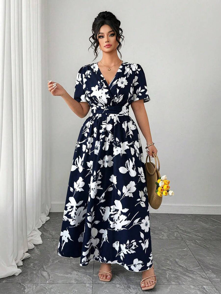 Rochie maxi SHEIN, mix culori