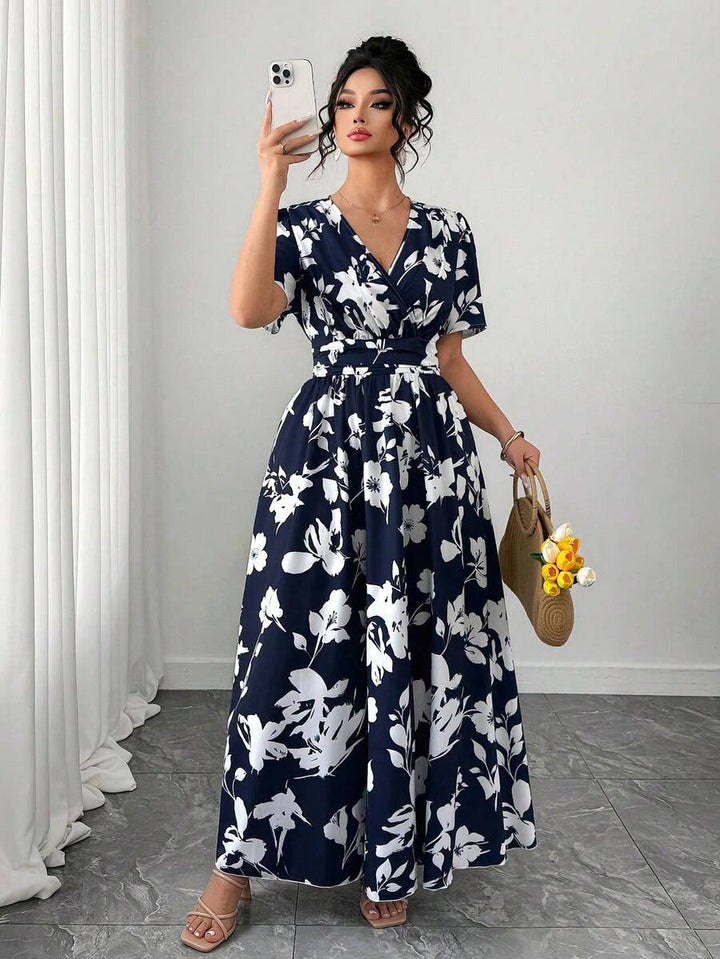 Rochie maxi SHEIN, mix culori
