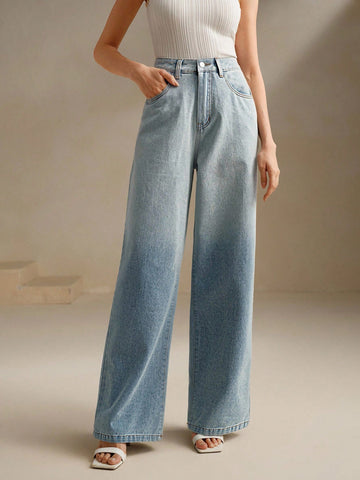 Jeans SHEIN, albastru