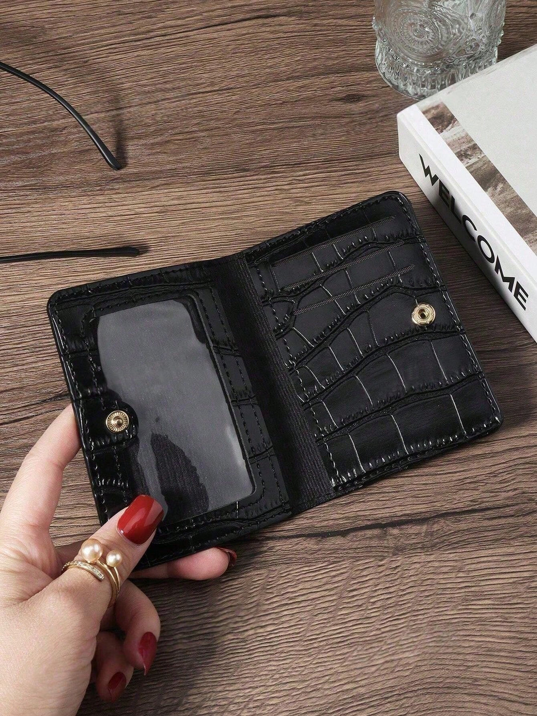 Portcard SHEIN, negru