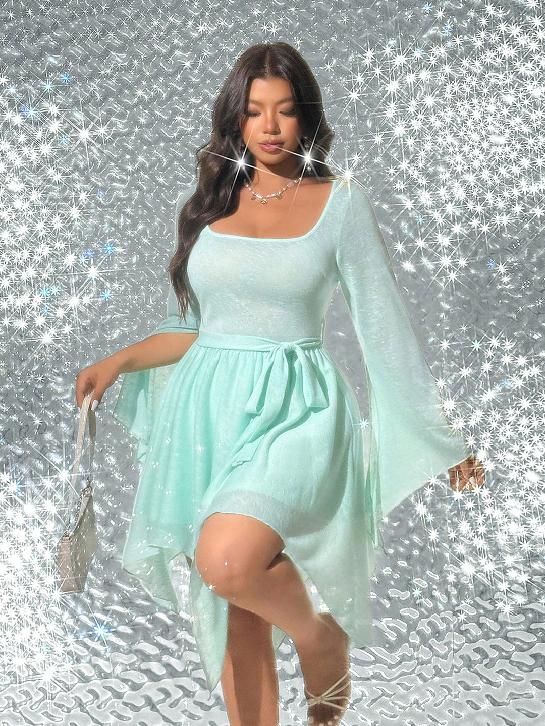 Rochie mini SHEIN, albastru