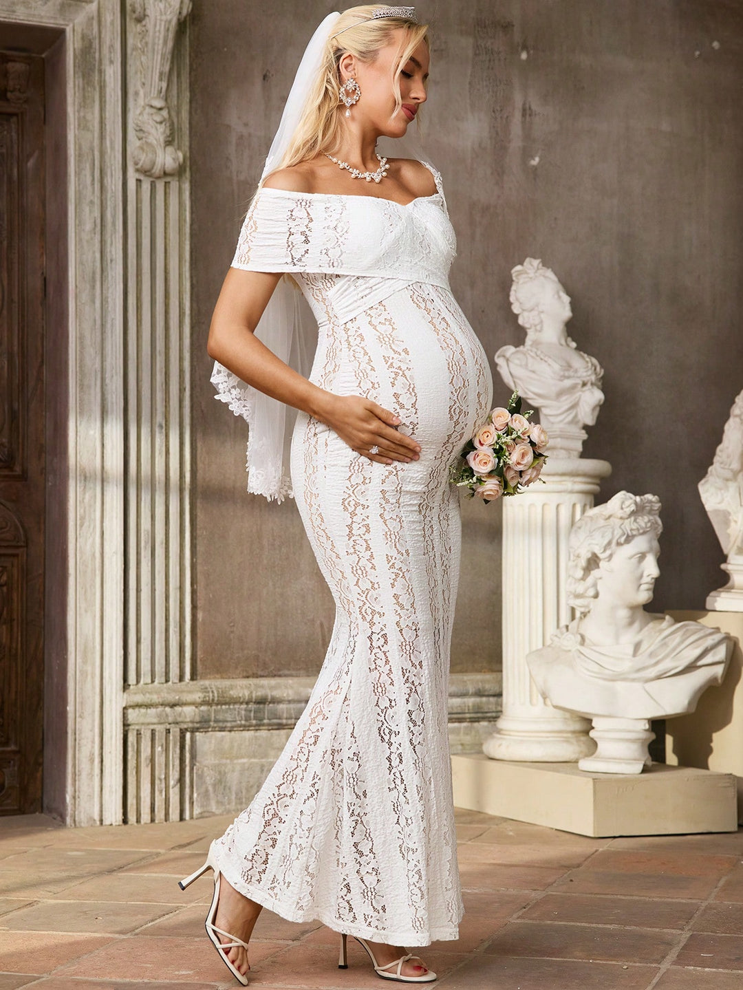 Rochie SHEIN, alb