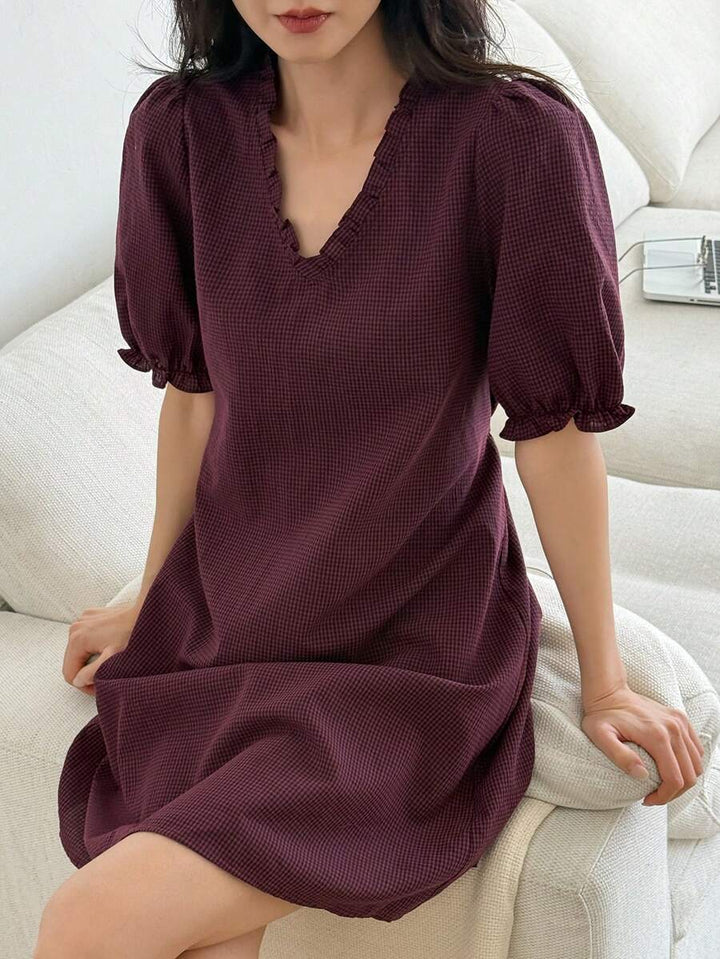 Rochie mini SHEIN, vișiniu