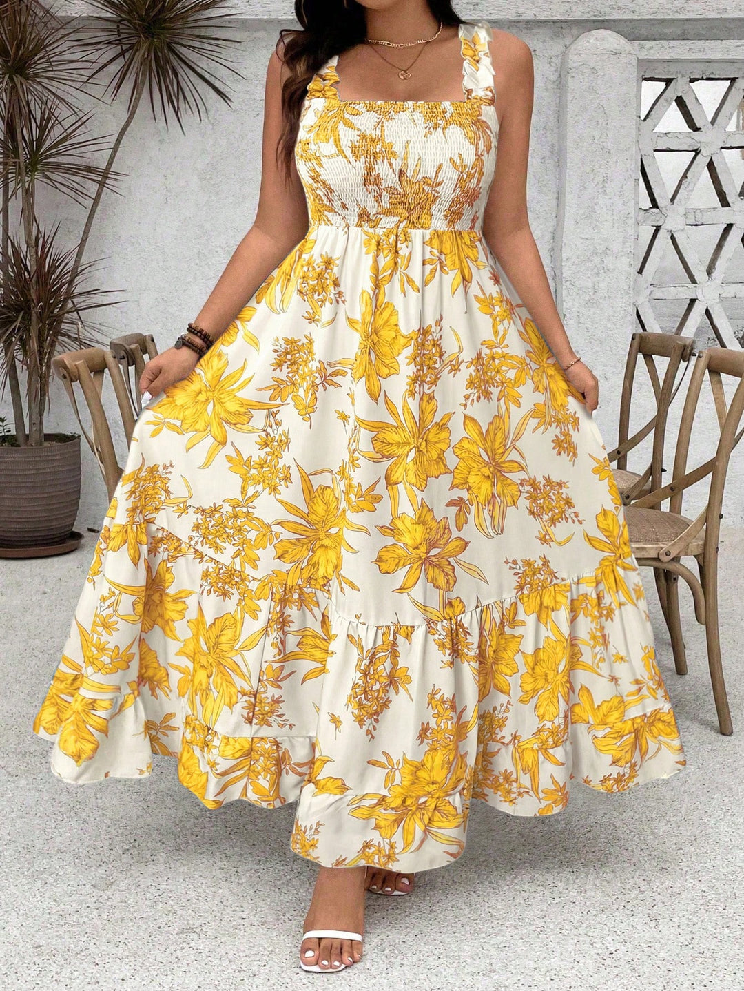 Rochie SHEIN, galben