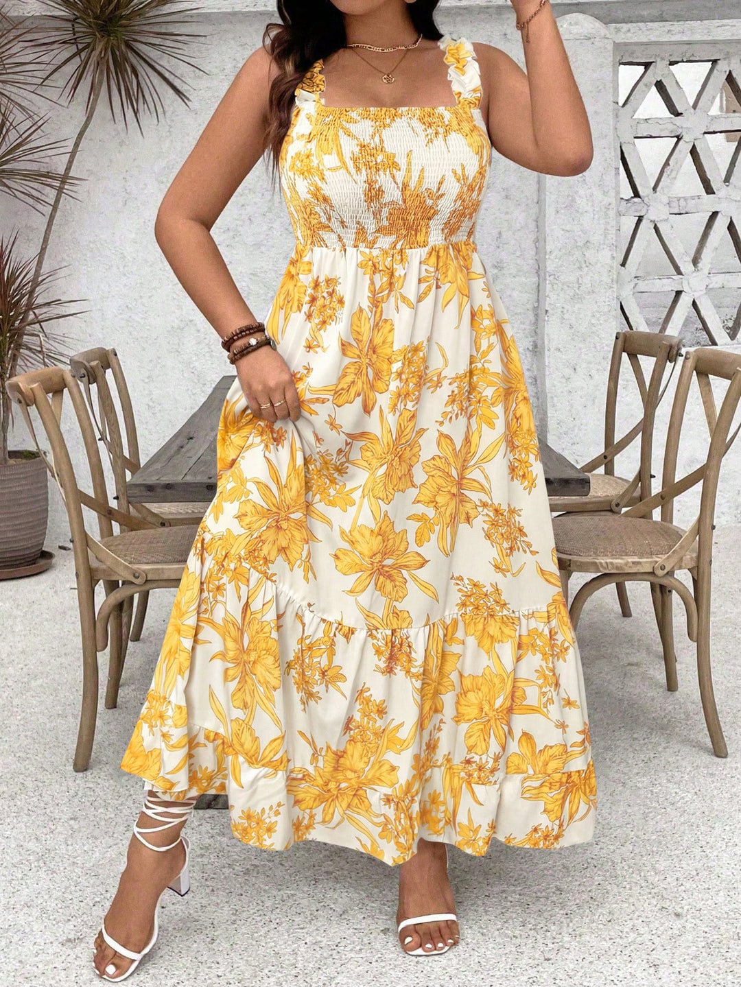 Rochie SHEIN, galben