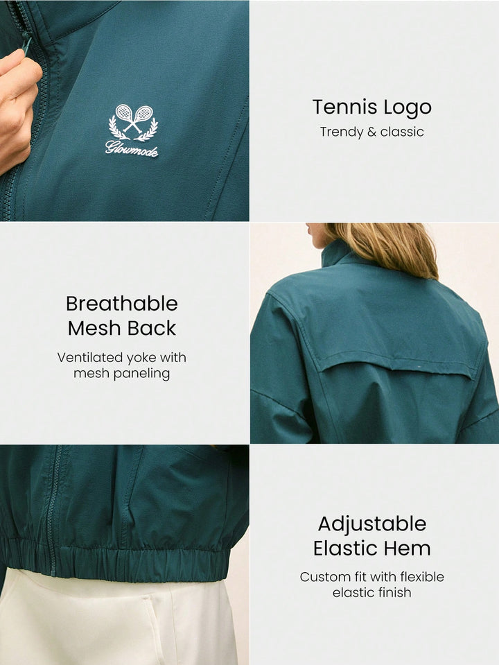 Jachetă sport SHEIN, verde