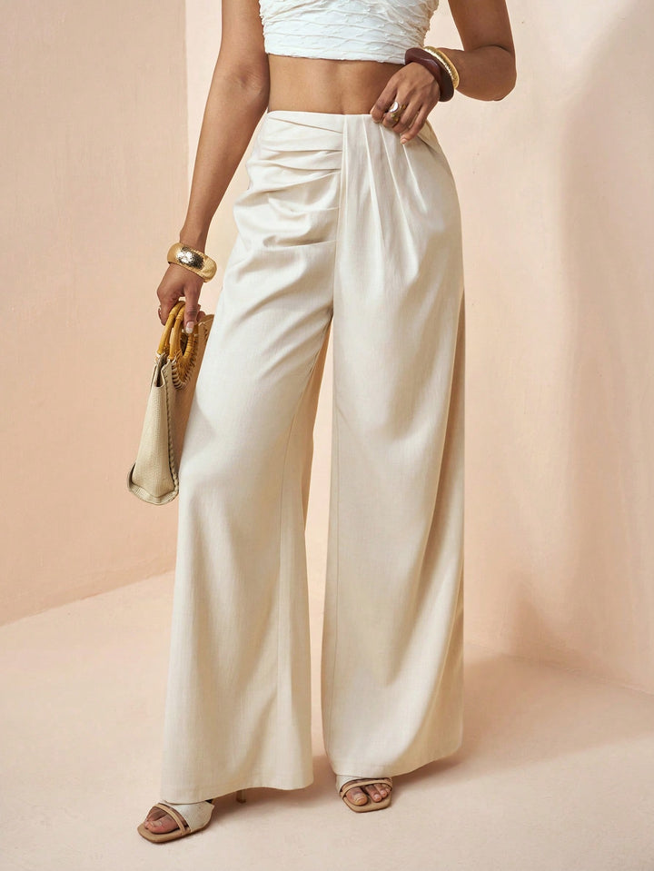 Pantaloni SHEIN, crem
