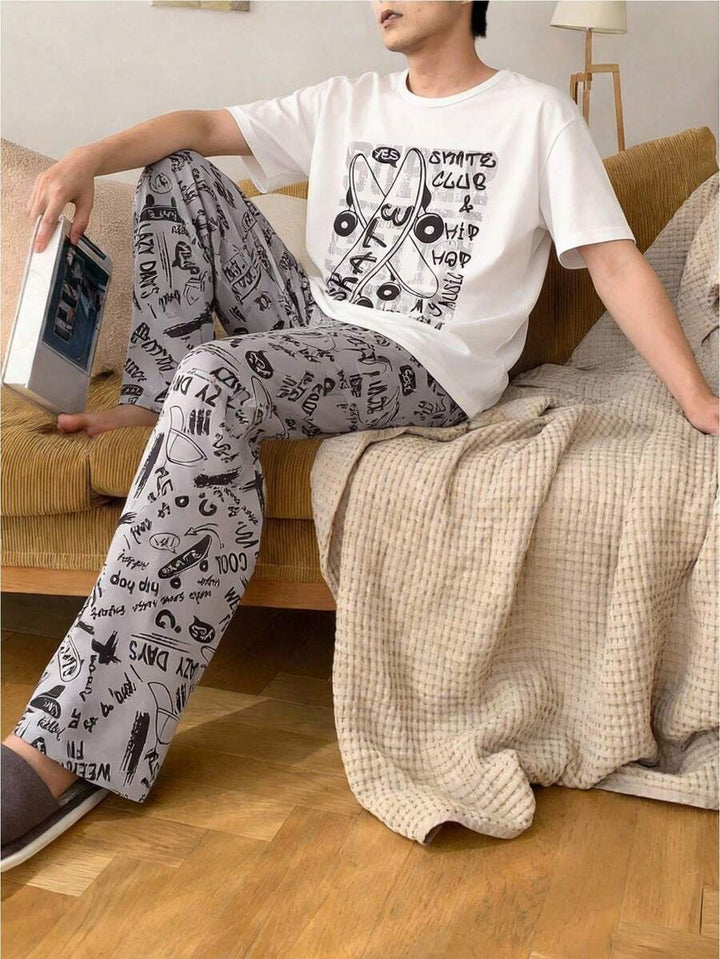 Compleu pijamale SHEIN, mix culori