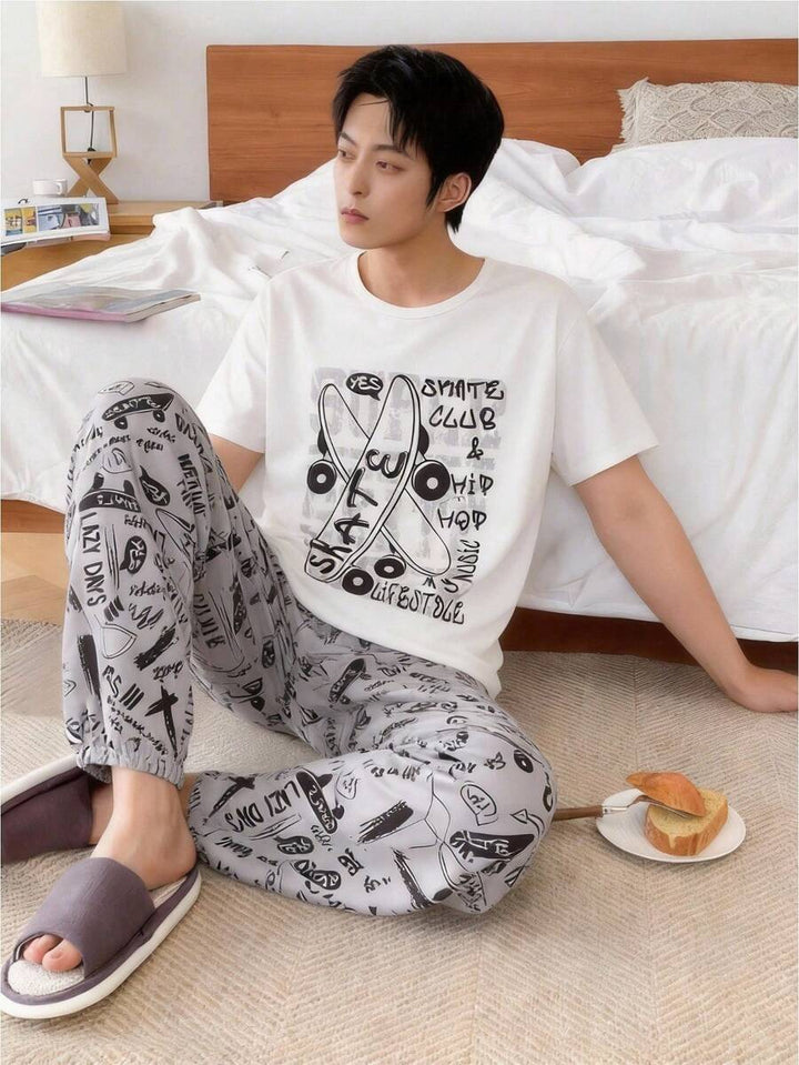 Compleu pijamale SHEIN, mix culori