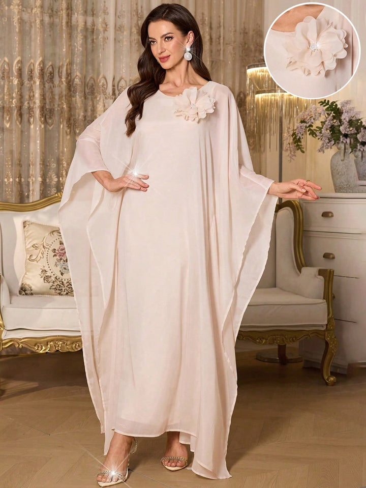 SHEIN Maxi Dress, Beige