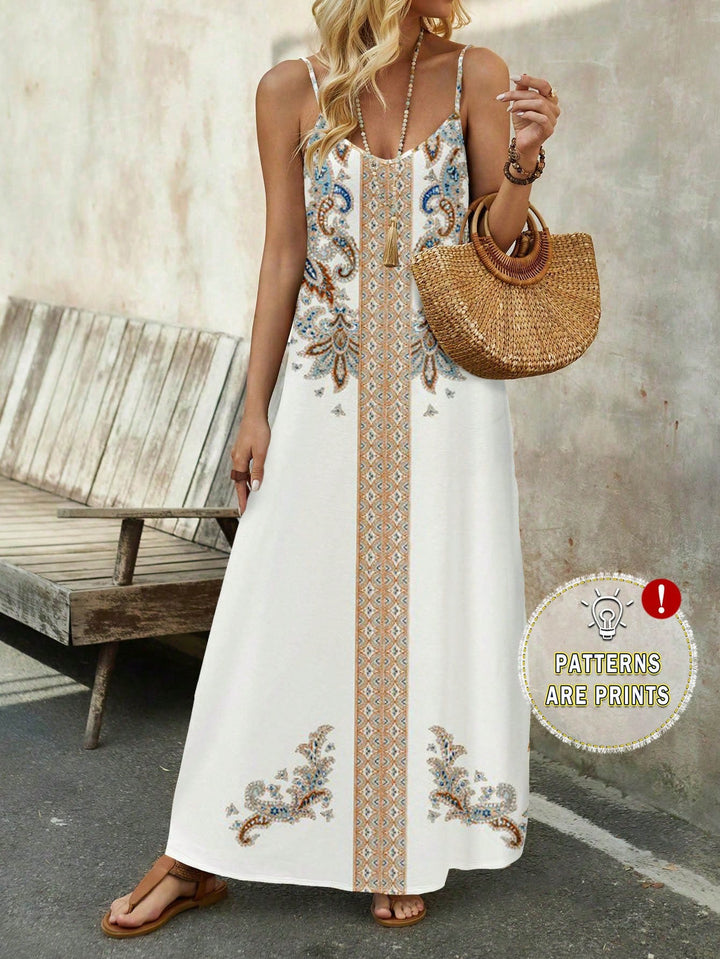 Rochie maxi SHEIN, mix culori