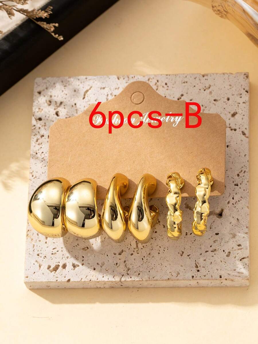 Set cercei SHEIN, auriu