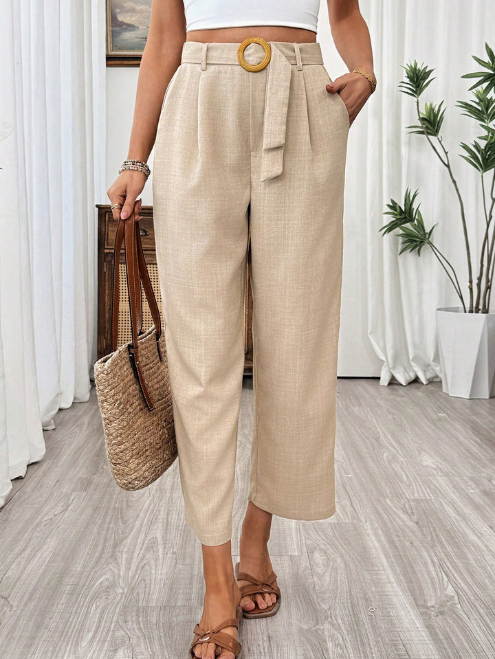 Pantaloni SHEIN, kaki