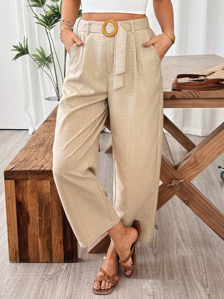 Pantaloni SHEIN, kaki
