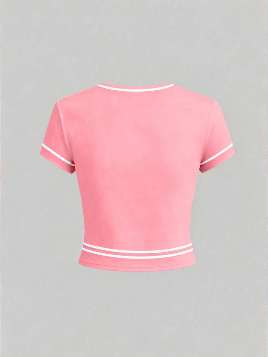 Tricou SHEIN, roz